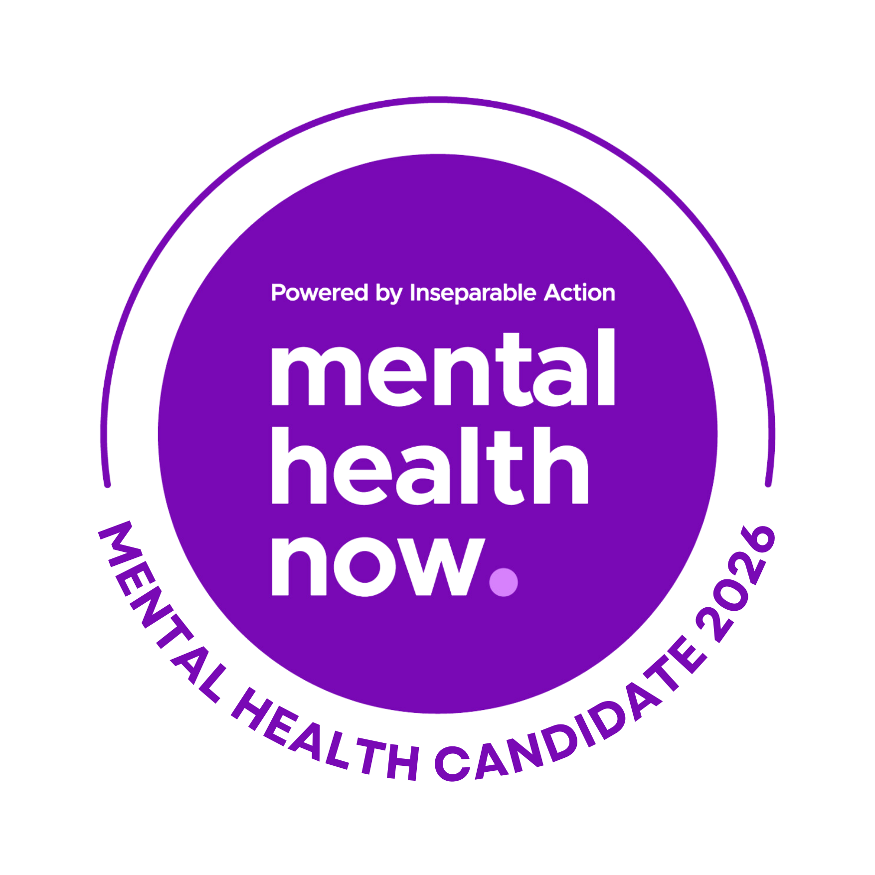 Mental Health Now Candidate 2026 badge for Michael Eckels Jr.